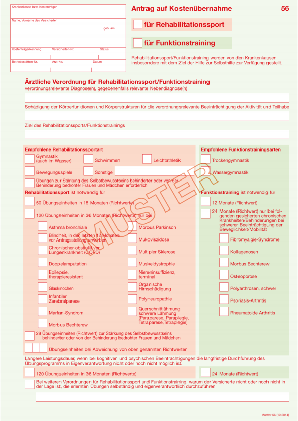 Muster Reha-Verordnung
